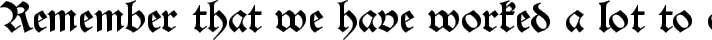Alte Schwabacher typography TrueType font