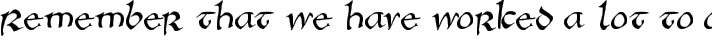 AngloSaxonItalic typography TrueType font