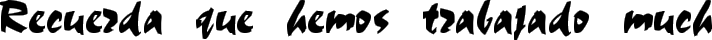 Cezanne Regular fuente tipográfica TrueType TTF