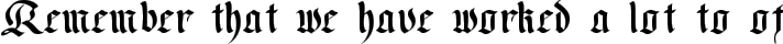 Faustus typography TrueType font