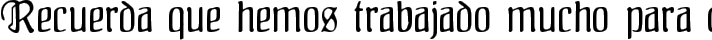 Fraenkisch fuente tipográfica TrueType TTF