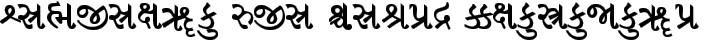 GujaratiRajkotSSK Bold fuente tipográfica TrueType TTF