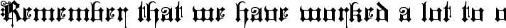 KingsCross typography TrueType font