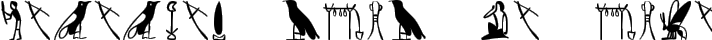 KL1-Pharaos typography TrueType font