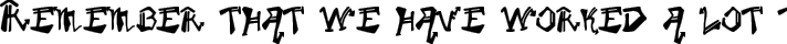 KrylonGothic typography TrueType font
