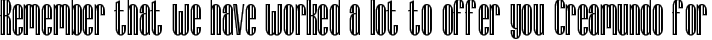 Lagniappe-Inline typography TrueType font