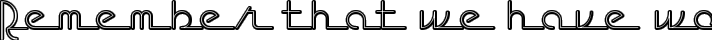 LostWages typography TrueType font