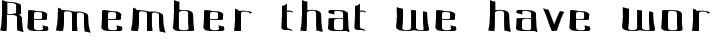 Pecot Spacewarp typography TrueType font