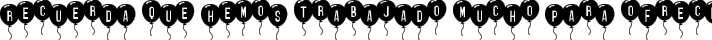 SF Balloons fuente tipográfica TrueType TTF