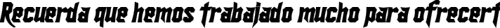 SF Ironsides Bold Italic fuente tipográfica TrueType TTF