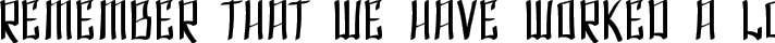 SF Shai Fontai typography TrueType font