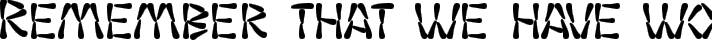 SF Wasabi Bold typography TrueType font