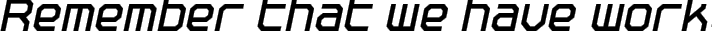 TRACEROUTE Italic typography TrueType font