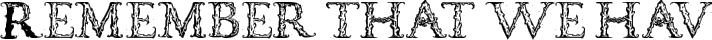 VespasianCaps typography TrueType font