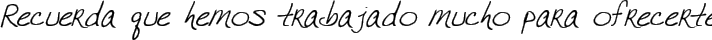 VTC JoeleneHand Regular Italic fuente tipográfica TrueType TTF