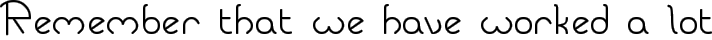 ZirkleOne Regular typography TrueType font