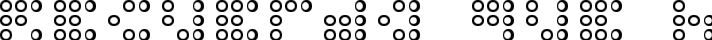 3x3 dots Outline fuente tipográfica TrueType TTF
