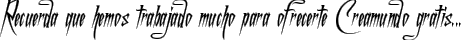A Charming Font Italic fuente tipográfica TrueType TTF