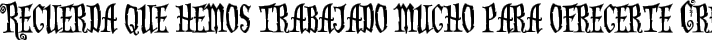 AddamsCapitals fuente tipográfica TrueType TTF