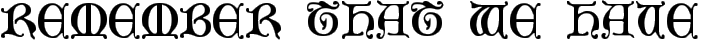 Aneirin typography TrueType font
