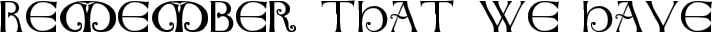 Anglo-Saxon Caps typography TrueType font