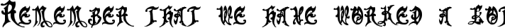 Apollyon typography TrueType font