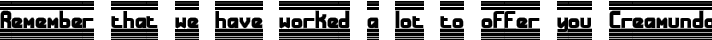 Bandwidth BRK typography TrueType font