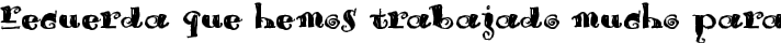 Brouss fuente tipográfica TrueType TTF