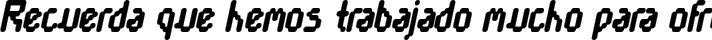 Cayetano Round Bold Italic fuente tipográfica TrueType TTF
