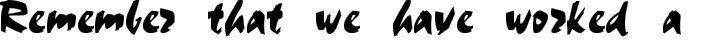 Cezanne Regular typography TrueType font