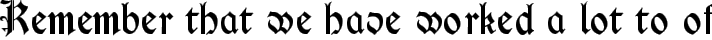Cimbrian typography TrueType font