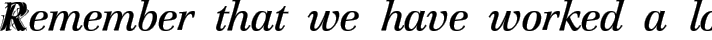 Creation Italic typography TrueType font