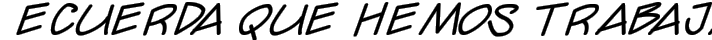CU-TBO Italic fuente tipográfica TrueType TTF
