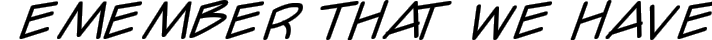 CU-TBO Italic typography TrueType font