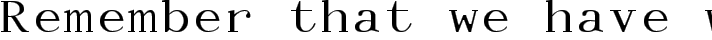 Dactylographe (Unregistered) typography TrueType font