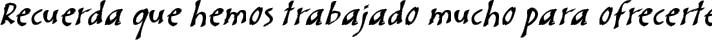 Dalicanya fuente tipográfica TrueType TTF