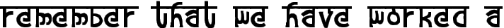 devanagarish typography TrueType font
