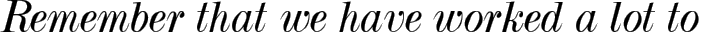 Dubiel Italic typography TrueType font