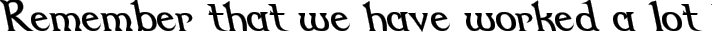 Dumbledor 2 Rev Italic typography TrueType font