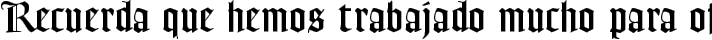 FrederickText fuente tipográfica TrueType TTF