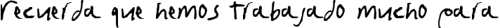 fruscianteHand fuente tipográfica TrueType TTF