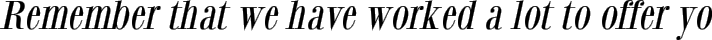 GiambattistaDueMille-Oblique typography TrueType font