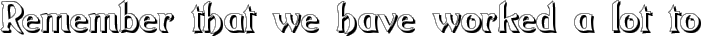Grange Shadow typography TrueType font