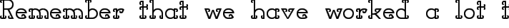 Horns of Dilemma typography TrueType font