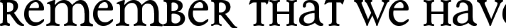 KL1_ Monocase Serif typography TrueType font