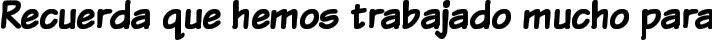 Komika Text Bold fuente tipográfica TrueType TTF