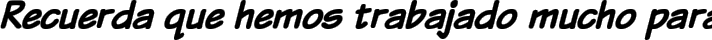 Komika Text Bold Italic fuente tipográfica TrueType TTF