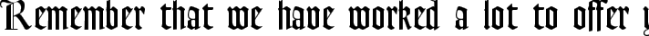 Lohengrin typography TrueType font
