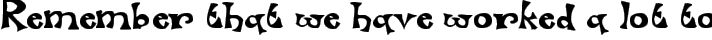 Luxo typography TrueType font