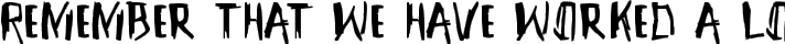 Meet John Henry typography TrueType font